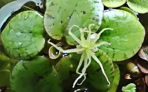 Amazon frogbit (Limnobium laevigatum)