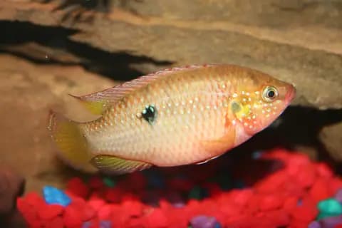 Mücevher ciklet (Hemichromis guttatus)